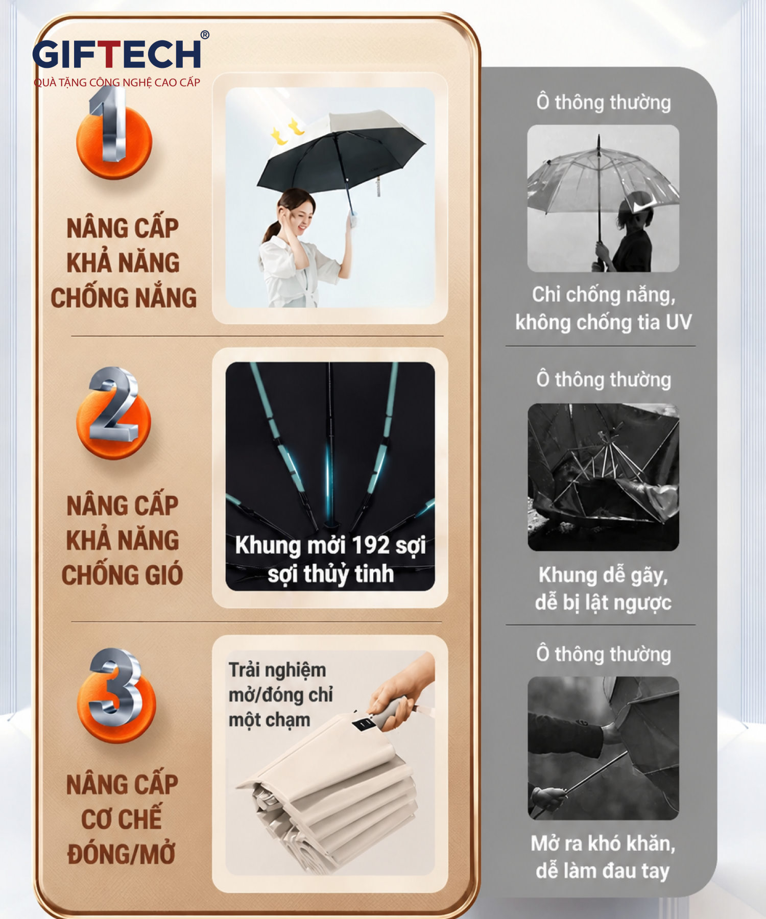 OOD1103.4 - Ô Dù Doanh Nghiệp OOD1103.4 - Ô Dù Doanh Nghiệp